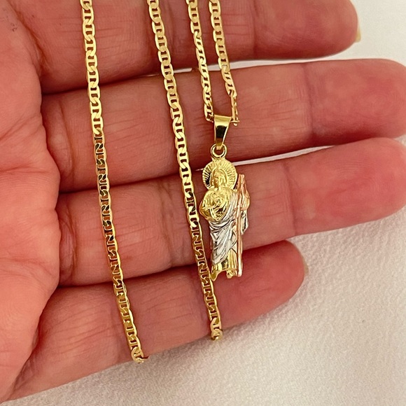 Jewelry - 18k Gold Filled St. Jude Mariner Necklace